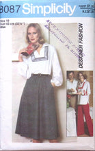Load image into Gallery viewer, Vintage Sewing Pattern: Simplicity 8087