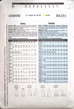 Load image into Gallery viewer, Sewing Pattern: Butterick B4233