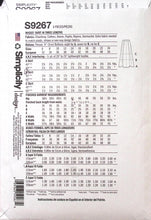 Load image into Gallery viewer, Sewing Pattern: Simplicity S9267