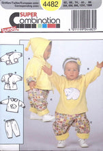 Load image into Gallery viewer, Vintage Sewing Pattern: Burda 4482