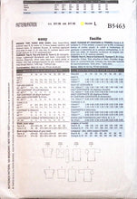 Load image into Gallery viewer, Sewing Pattern: Butterick B5463