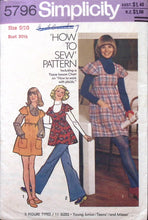 Load image into Gallery viewer, Vintage Sewing Pattern: Simplicity 5796