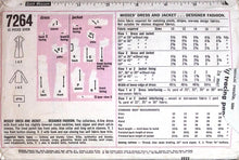Load image into Gallery viewer, Vintage Sewing Pattern: Simplicity 7264