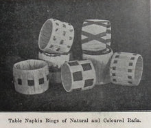 Load image into Gallery viewer, Vintage Book Rafia Work: A Simple Craft with Great Possibilities by Henrietta C. Walker