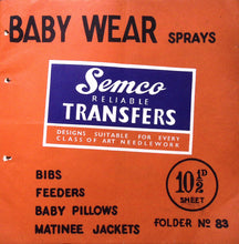 Load image into Gallery viewer, Vintage Semco Baby Wear Sprays Folder No. 83