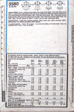 Load image into Gallery viewer, Vintage Sewing Pattern: Style 3580