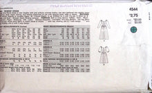 Load image into Gallery viewer, Vintage Sewing Pattern: Butterick 4544