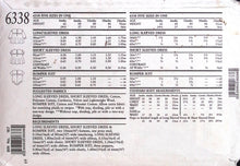 Load image into Gallery viewer, Vintage Sewing Pattern: New Look 6338