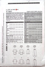 Load image into Gallery viewer, Sewing Pattern: Vogue V7883