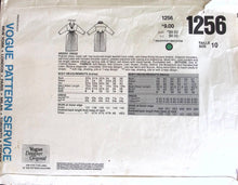 Load image into Gallery viewer, Vintage Sewing Pattern: Vogue 1256