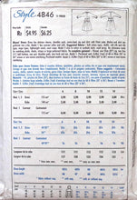 Load image into Gallery viewer, Vintage Sewing Pattern: Style 4846