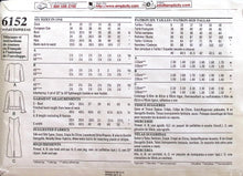 Load image into Gallery viewer, Vintage Sewing Pattern: New Look 6152