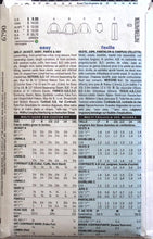 Load image into Gallery viewer, Sewing Pattern: Butterick 6790