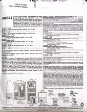 Load image into Gallery viewer, Sewing Pattern: McCalls M6374