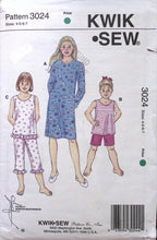 Load image into Gallery viewer, Vintage Sewing Pattern: Kwik Sew 3024