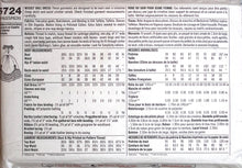 Load image into Gallery viewer, Reproduction Sewing Pattern: Simplicity 5724