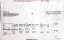 Load image into Gallery viewer, Vintage Sewing Pattern: Kwik Sew 2965