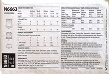 Load image into Gallery viewer, Sewing Pattern: New Look N6663