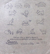 Load image into Gallery viewer, Vintage Hand Embroidery Transfers by Semco