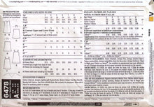 Load image into Gallery viewer, Sewing Pattern: New Look 6478