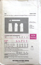 Load image into Gallery viewer, Vintage Sewing Pattern: Butterick 4948