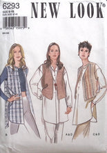 Load image into Gallery viewer, Vintage Sewing Pattern: New Look 6293