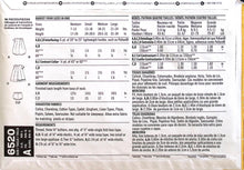 Load image into Gallery viewer, Sewing Pattern: New Look 6520