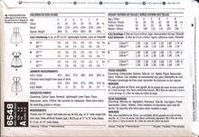 Load image into Gallery viewer, Sewing Pattern: New Look 6548