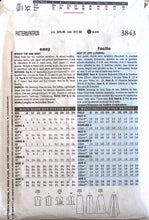 Load image into Gallery viewer, Sewing Pattern: Butterick 3843