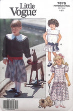 Load image into Gallery viewer, Vintage Sewing Pattern: Little Vogue 7875