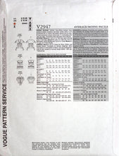 Load image into Gallery viewer, Sewing Pattern: Vogue V2947