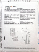 Load image into Gallery viewer, Sewing Pattern: Vogue V1282