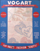 Load image into Gallery viewer, Vintage Vogart Iron-On Colourful Transfers