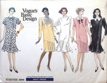 Load image into Gallery viewer, Vintage Sewing Pattern: Vogue 2444