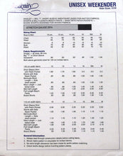 Load image into Gallery viewer, Vintage Sewing Pattern: Justknits Unisex Weekender