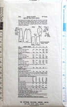 Load image into Gallery viewer, Vintage Sewing Pattern: Butterick 3735