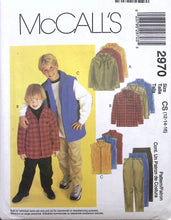 Load image into Gallery viewer, Sewing Pattern: McCalls 2970