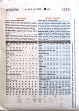 Load image into Gallery viewer, Sewing Pattern: Butterick 3652