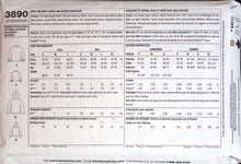 Load image into Gallery viewer, Sewing Pattern: Simplicity 3890