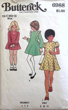 Load image into Gallery viewer, Vintage Sewing Pattern: Butterick 6988