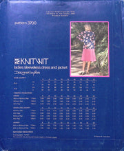 Load image into Gallery viewer, Vintage Sewing Pattern: Knitwit 3700
