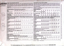 Load image into Gallery viewer, Sewing Pattern: Simplicity 2550