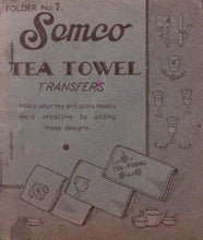 Load image into Gallery viewer, Vintage Semco Embroidery Transfers