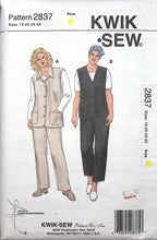Load image into Gallery viewer, Vintage Sewing Pattern: Kwik Sew 2837