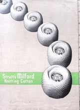 Load image into Gallery viewer, Vintage Knitting Pattern: Strutt's Milford Knitting Cotton Leaflet No.4005