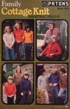 Load image into Gallery viewer, Patons Knitting Book No.500