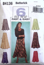 Load image into Gallery viewer, Sewing Pattern: Butterick B4136