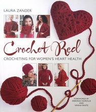 Load image into Gallery viewer, Crochet Red-Crocheting For Women's Health by Laura Zander
