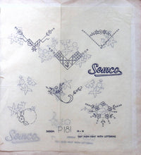 Load image into Gallery viewer, Vintage Embroidery Transfers: Semco Folder 3