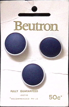 Load image into Gallery viewer, Beutron 70's Vintage Shank Buttons